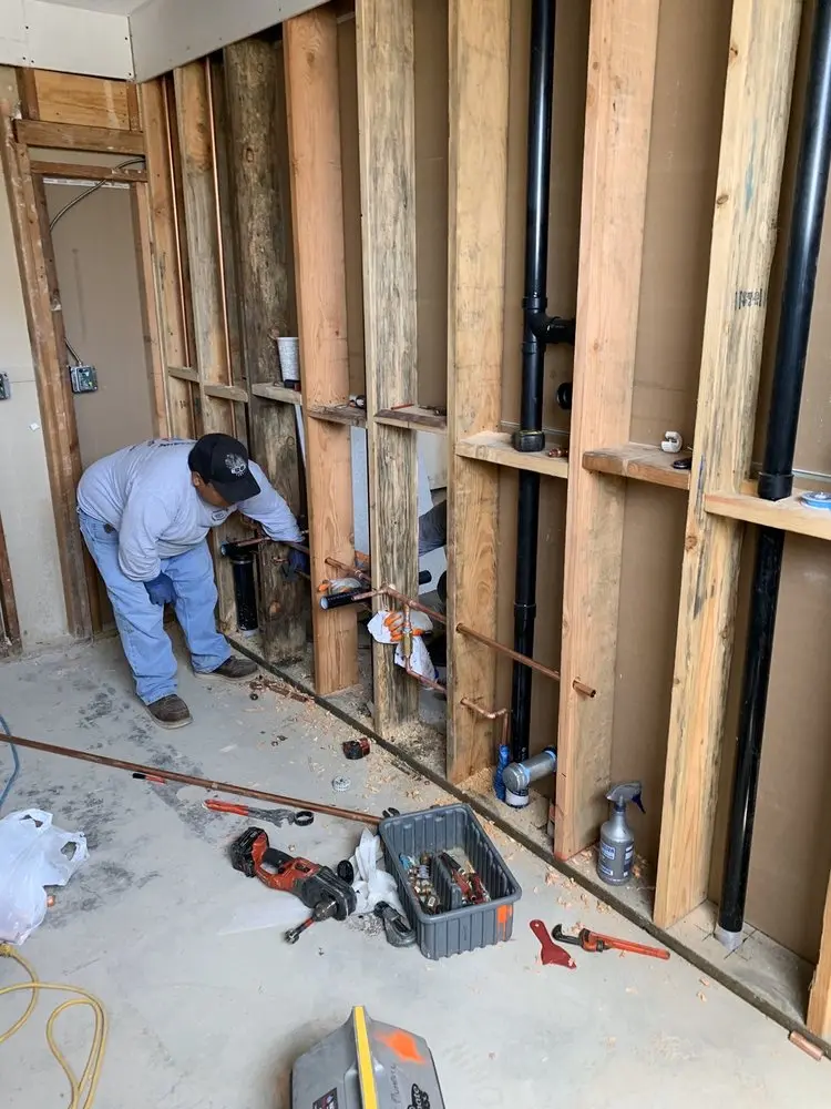 Commercial rough-in plumbing for Commercial Plumbing in Harrisburg
